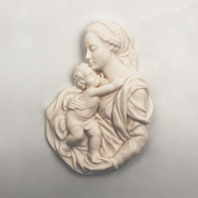 Bas-relief Vierge à l'Enfant